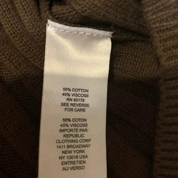 Industry Women's Viscose BlendKnittedBrown Long Skirt  Casual Stretch Size L NWT - Picture 8 of 9